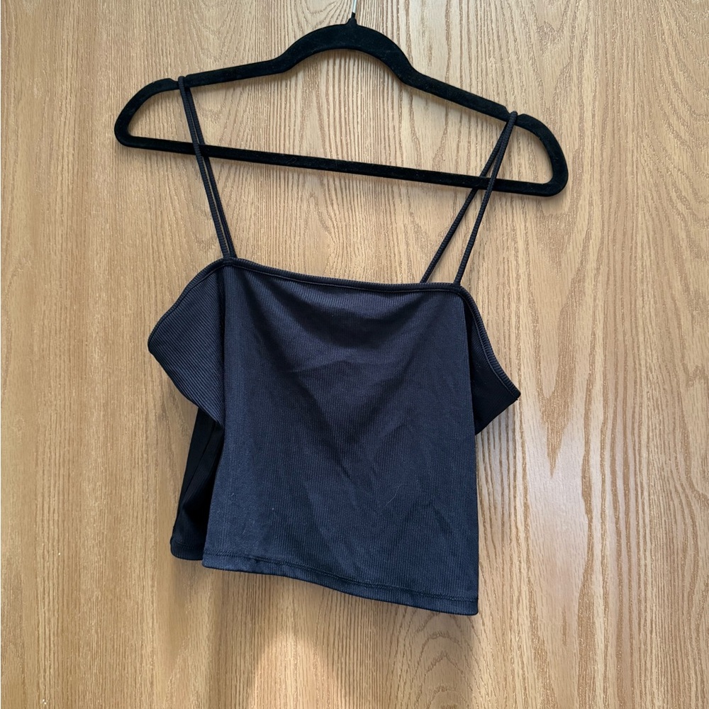 Black Women's Strappy Top